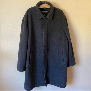 Eddie Bauer Wool Cashmere Trench Coat